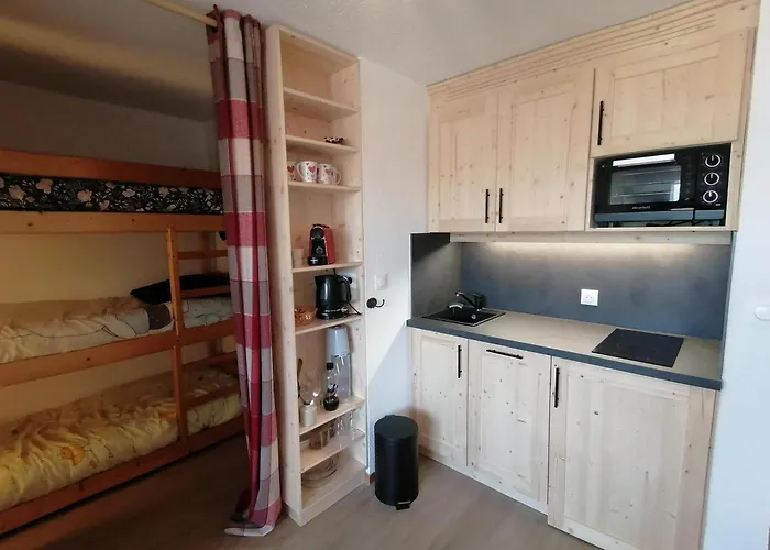 Renove En Pleine Montagne Avec Acces Direct Aux Pistes - Fr-1-181-2829 公寓